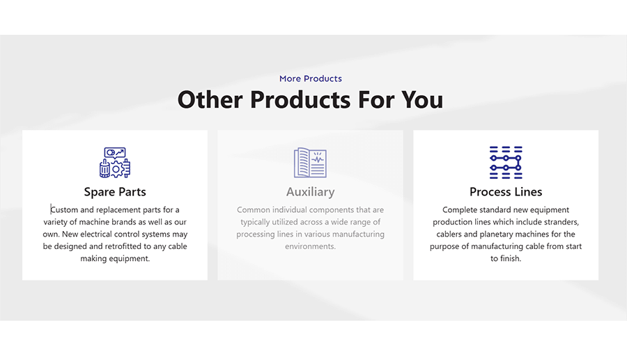 Product Pages Categories