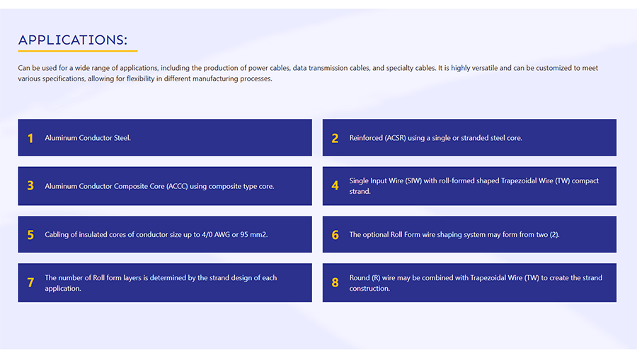 Specific Product Application